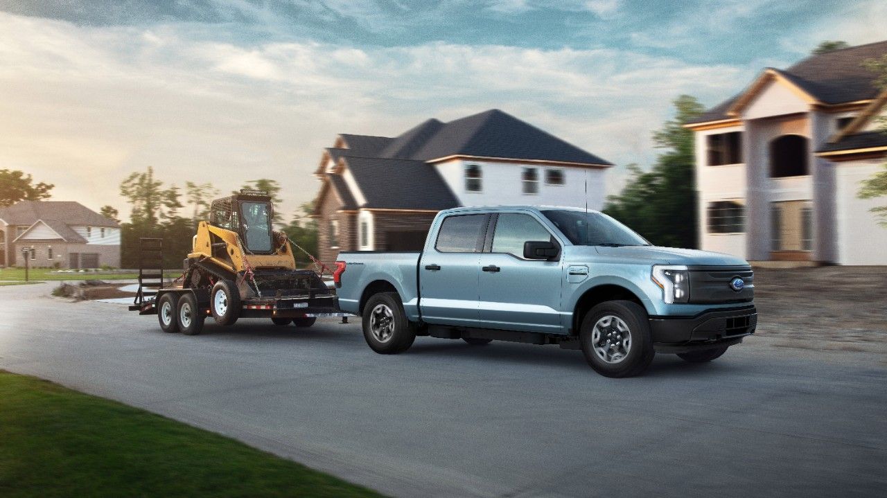 2022 Ford F-150 Lightning Pro. Supplied: Ford
