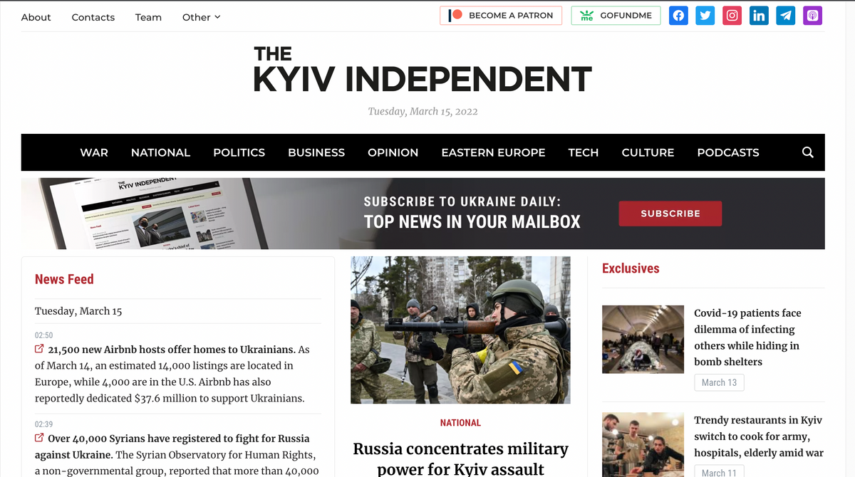 The Kyiv Independent